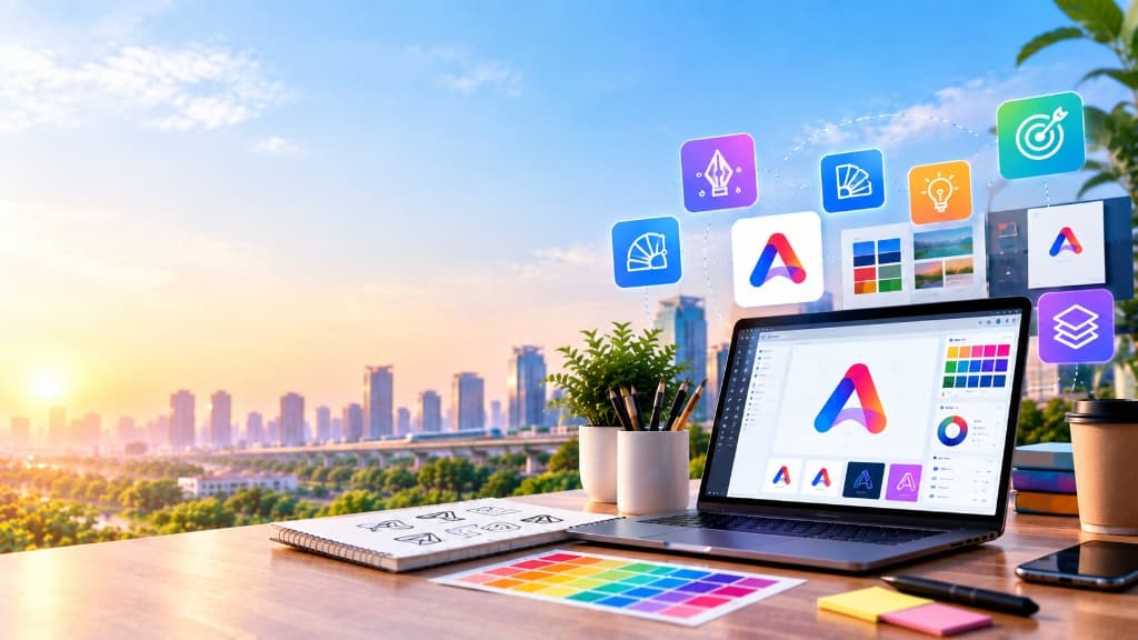 Logo & Brand Design Services showcase by UrbanTechWebs
